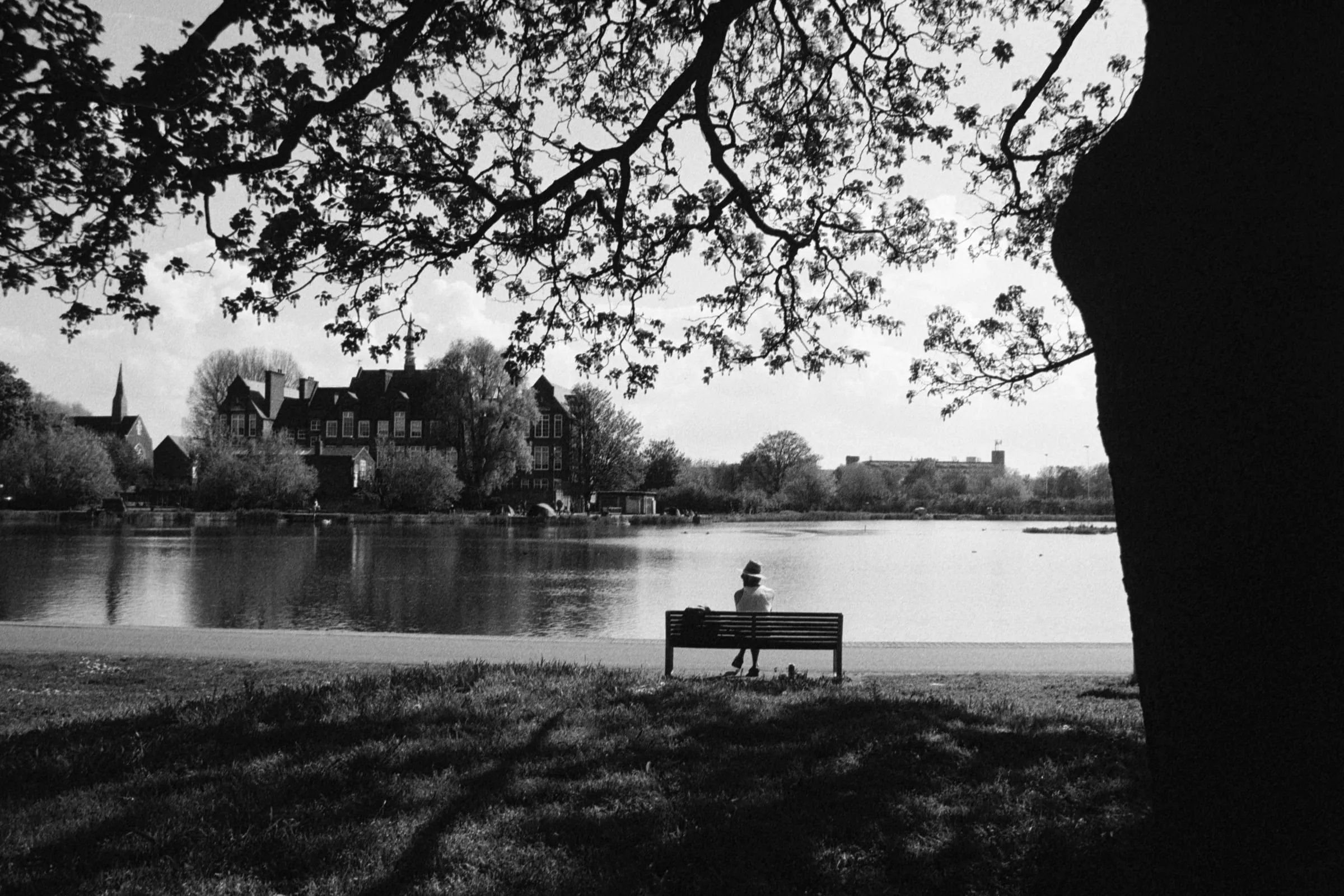 Ilford HP5+ frame made in London