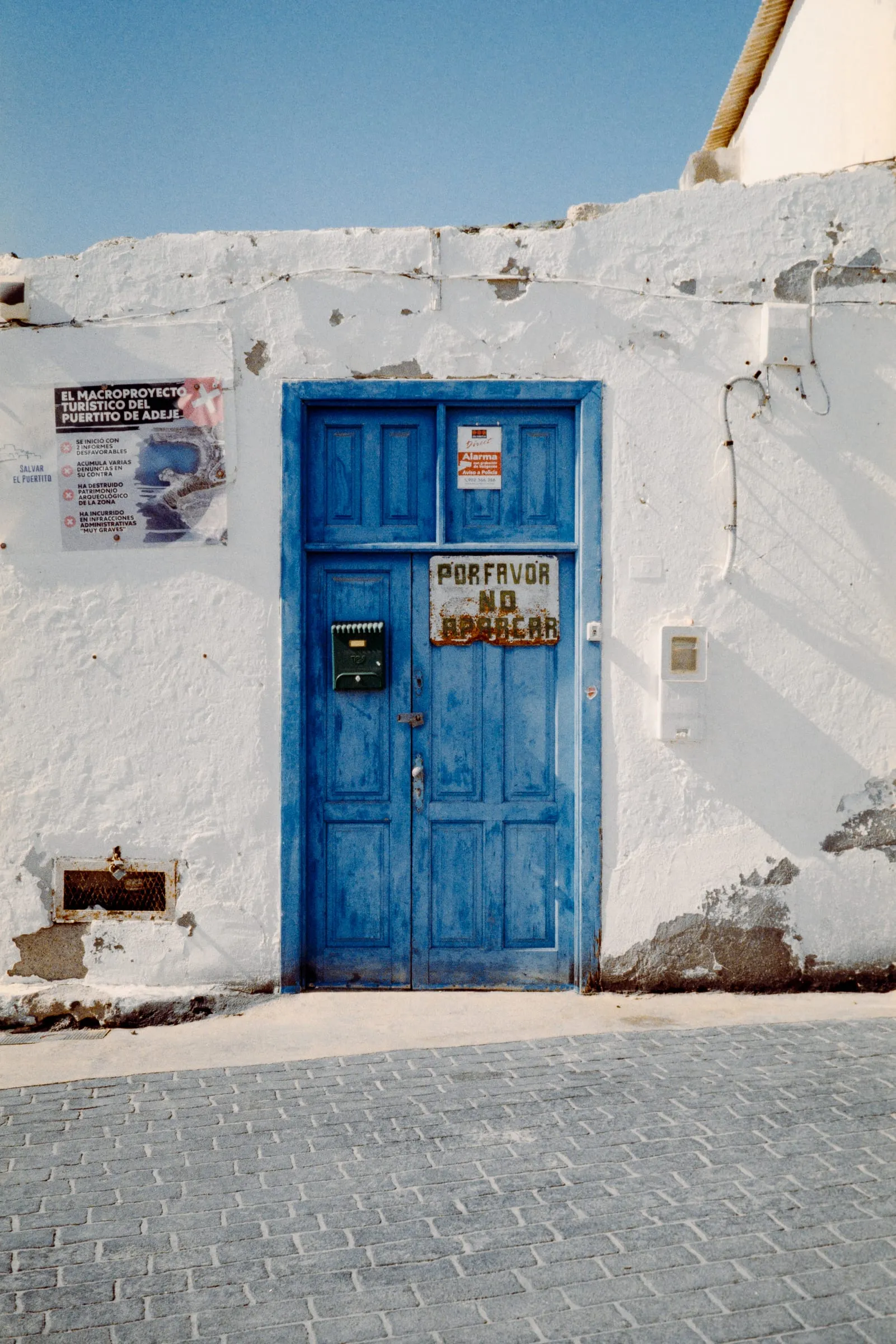 Kodak Gold 200 frame made in Tenerife